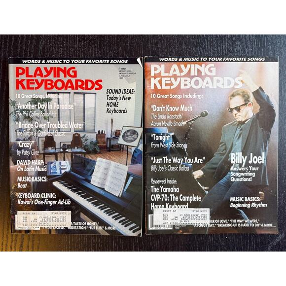 Lot of 6 Playing Keyboards Magazines 1990 -1991 - Picture 2 of 7